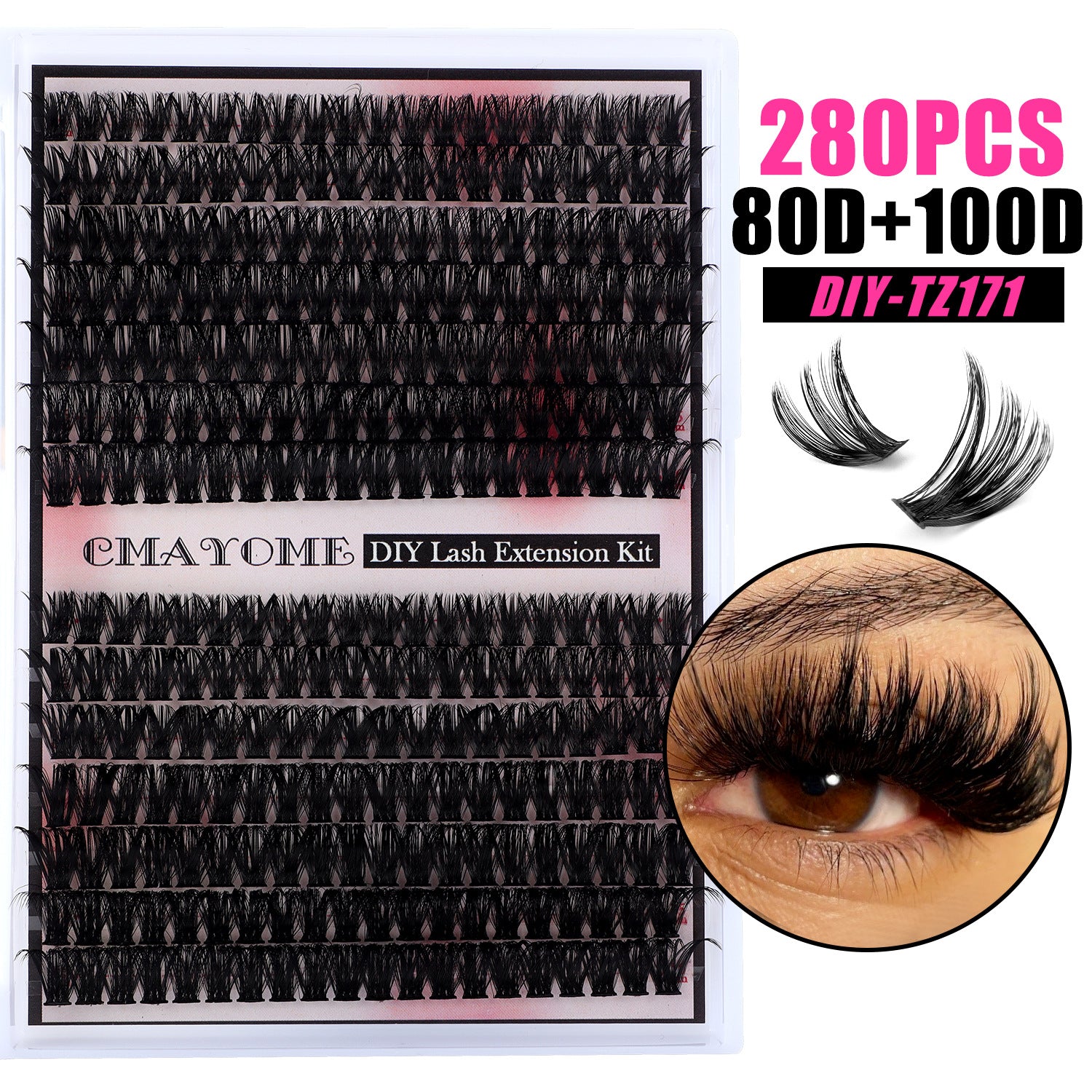 DIY eyelash set
