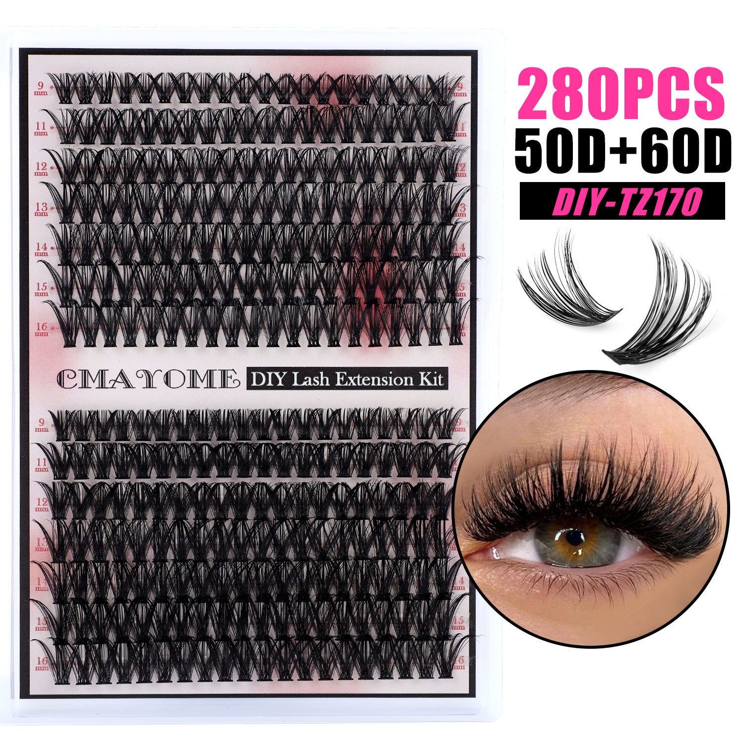 DIY eyelash set