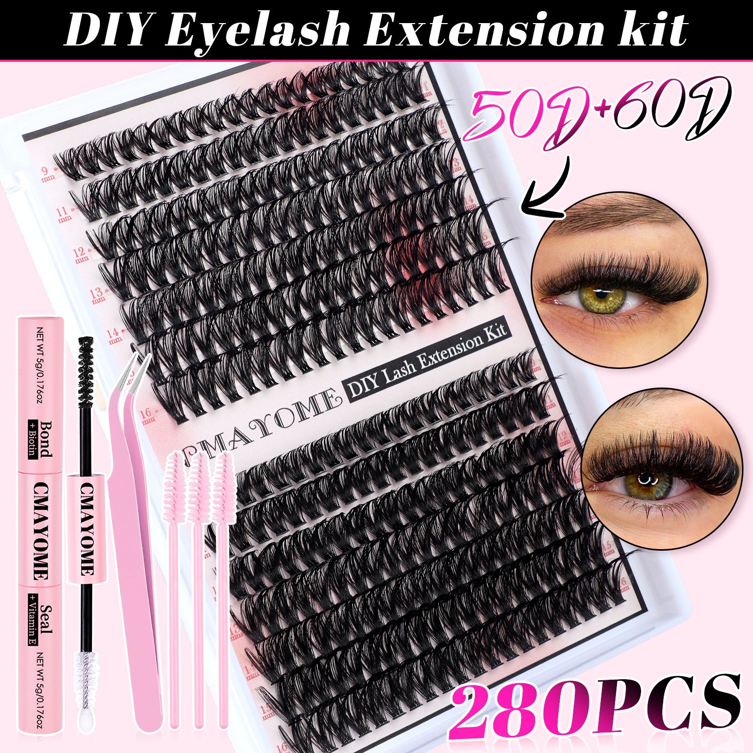 DIY eyelash set