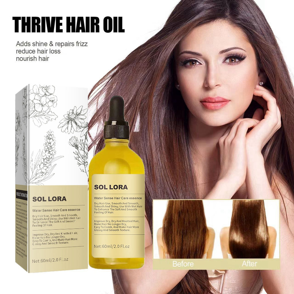 SOL LORA Rosemary dense hair essential oil hair repair hair damage anti-loss soft hair nourishing hair hair care oil