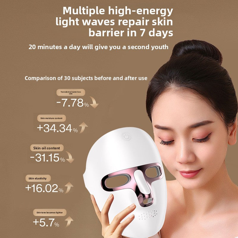 LED Photon Facial Mask Rejuvenation Instrument