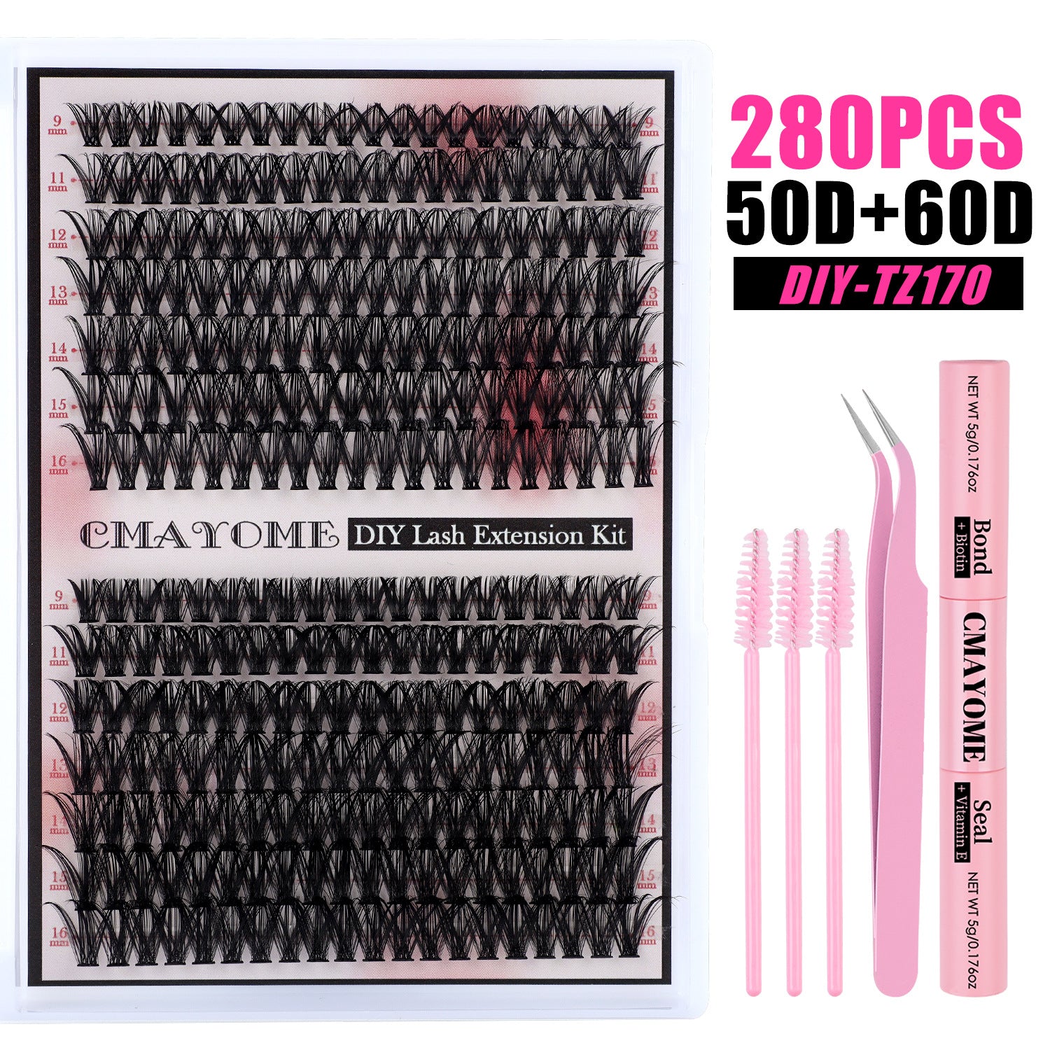 DIY eyelash set