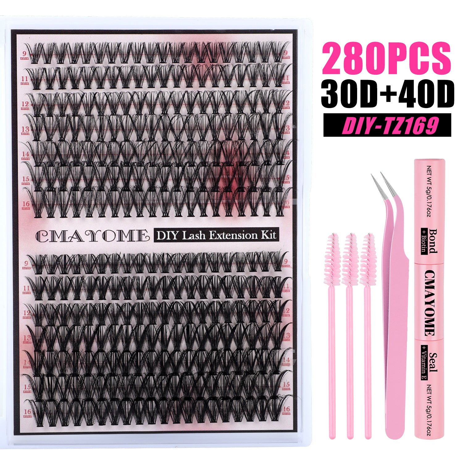 DIY eyelash set