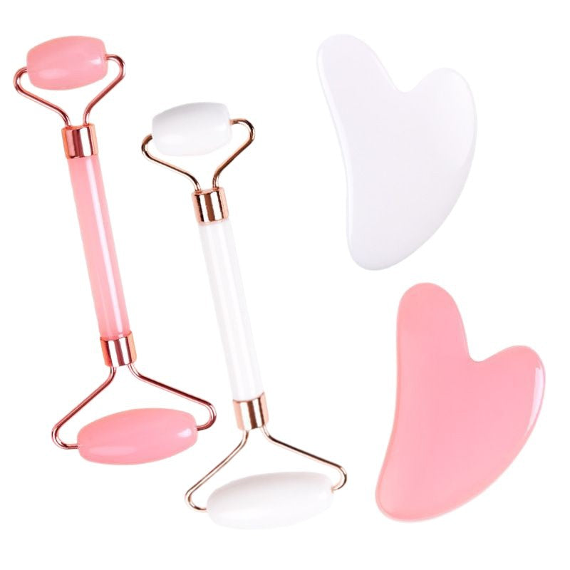 Manual Facial Massager Roller and Gua Sha