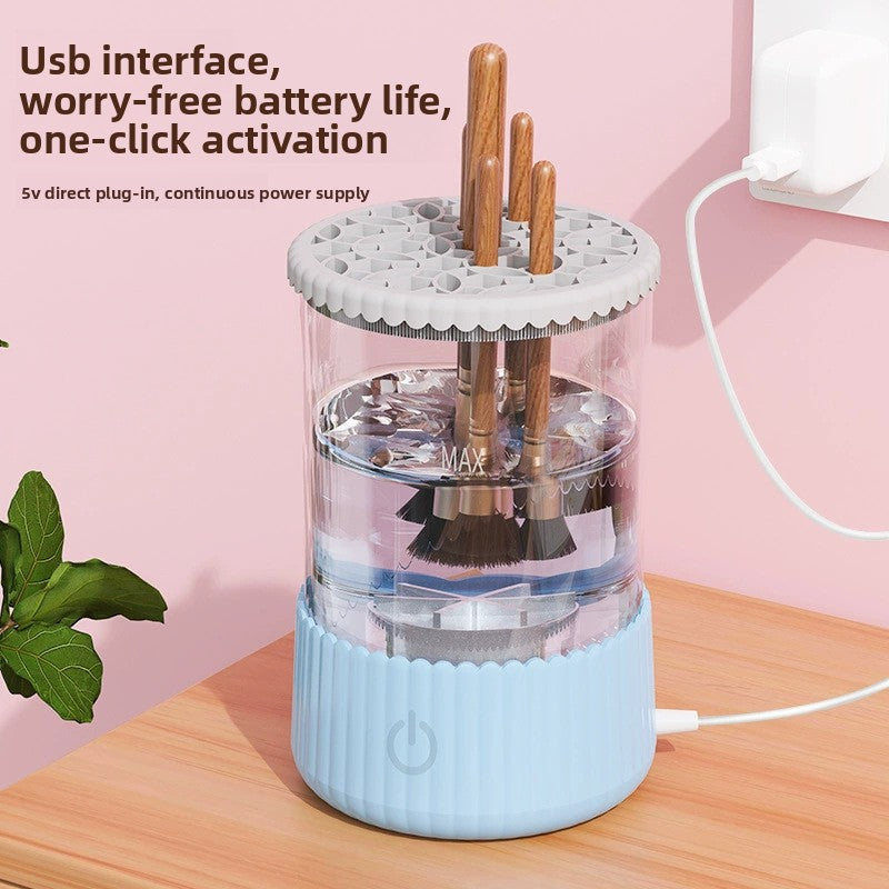 Makeup Brush Cleaning Machine with UV Sterilization