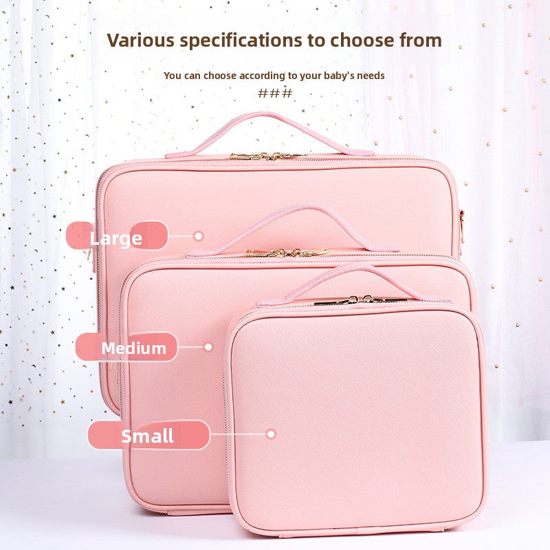 leather cosmetic bag