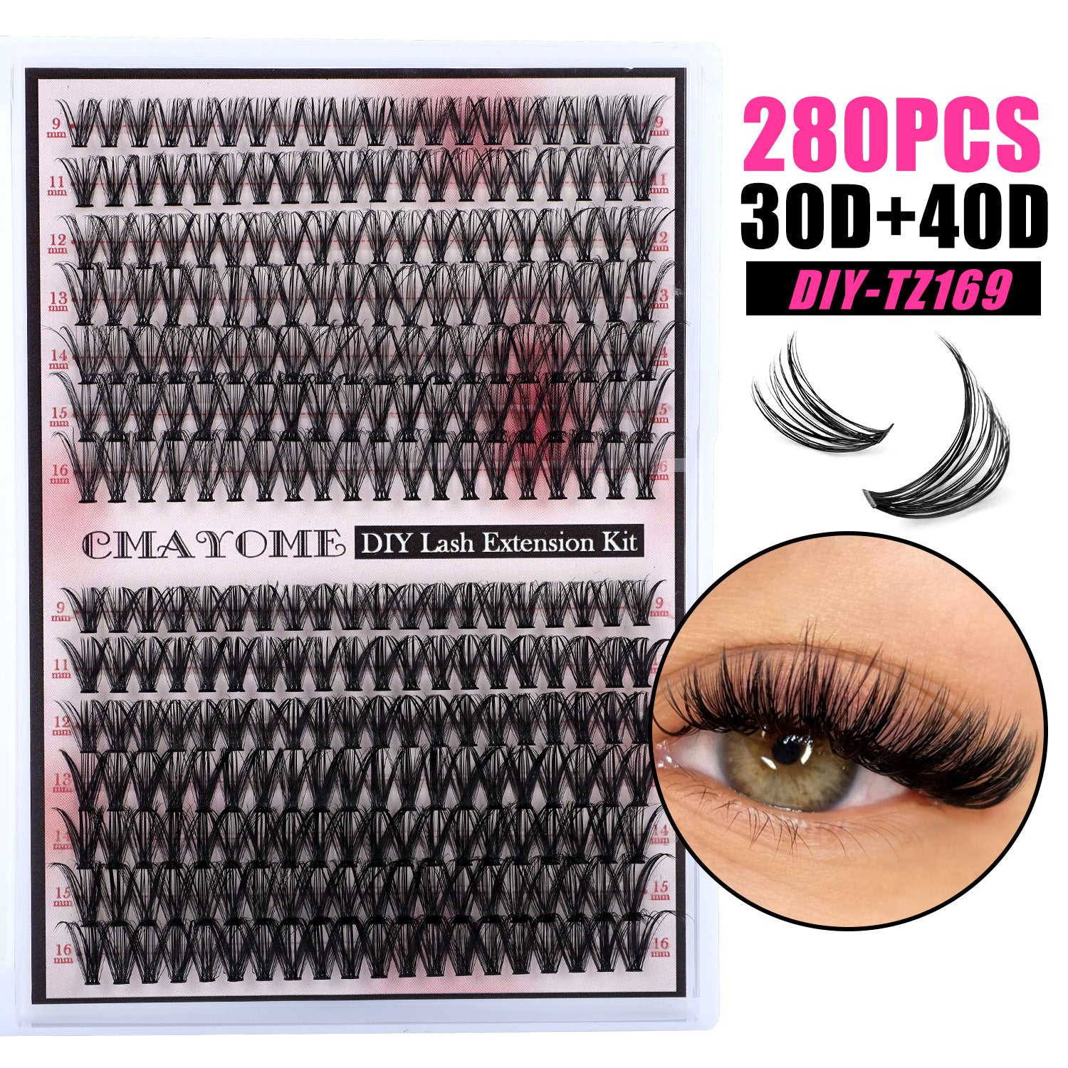 DIY eyelash set