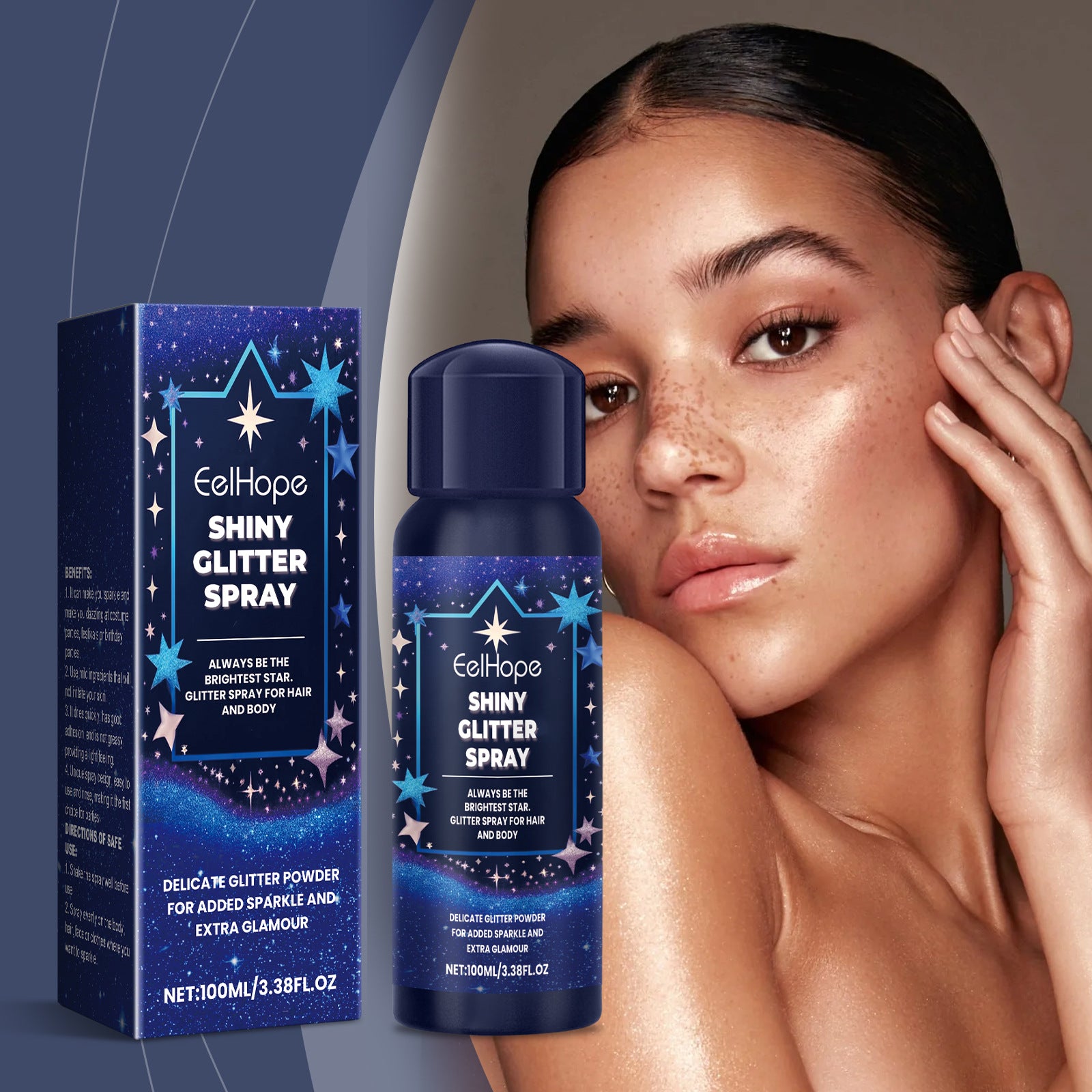 Glitter Face and Body Spray