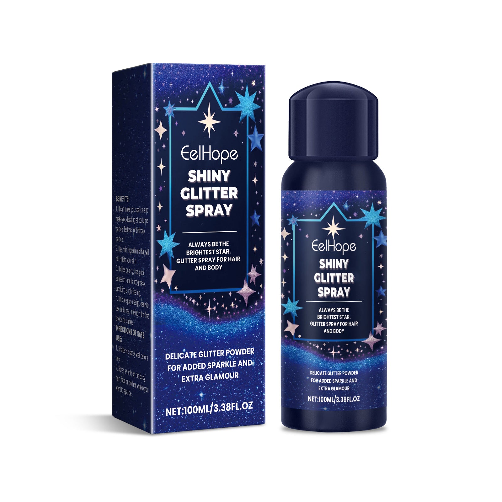 Glitter Face and Body Spray