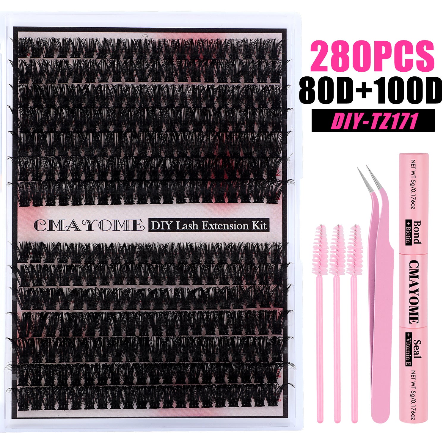 DIY eyelash set