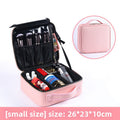 leather cosmetic bag