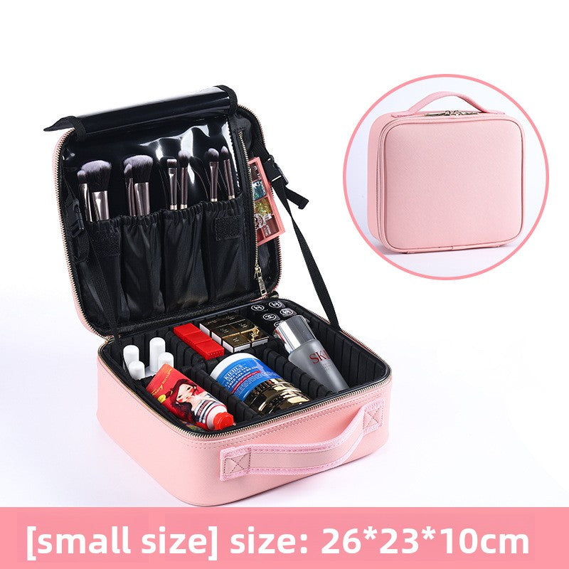 leather cosmetic bag