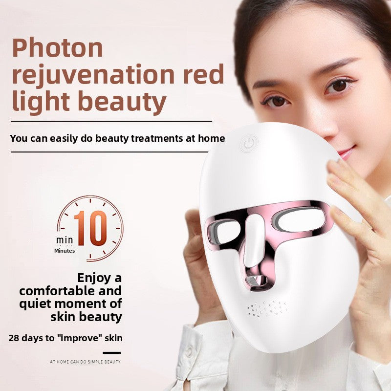 LED Photon Facial Mask Rejuvenation Instrument