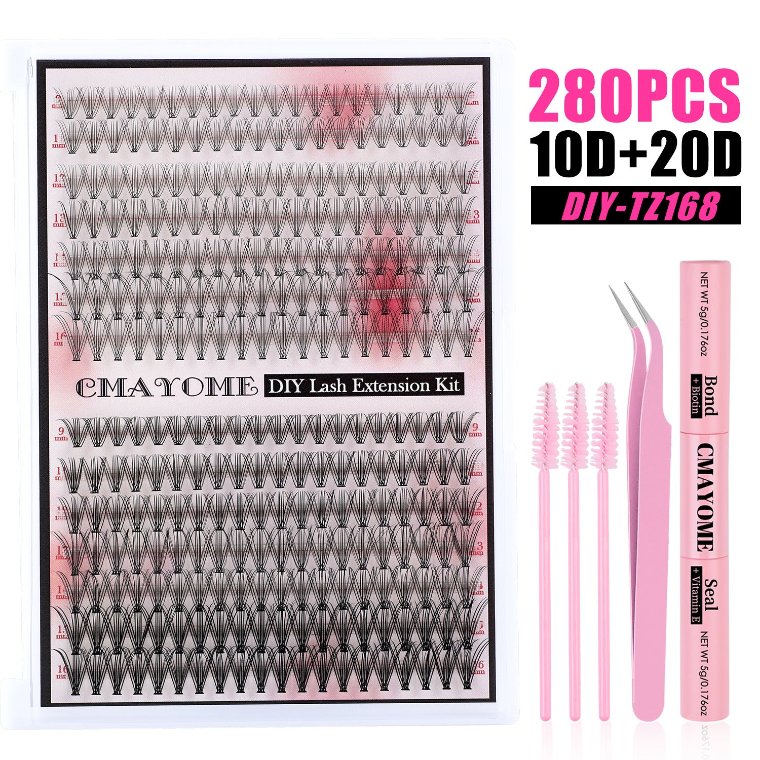 DIY eyelash set