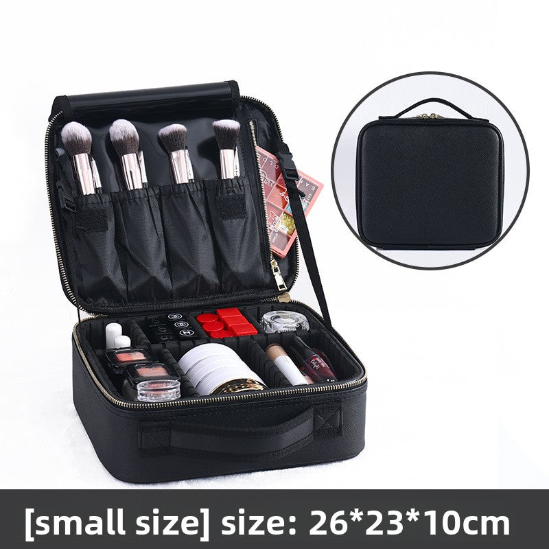 leather cosmetic bag